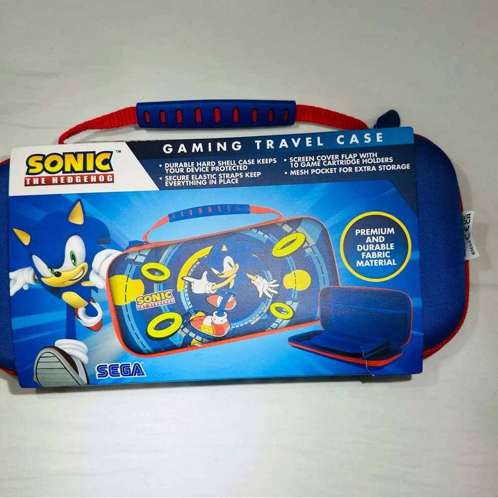 Sonic The Hedgehog Gaming Travel Case